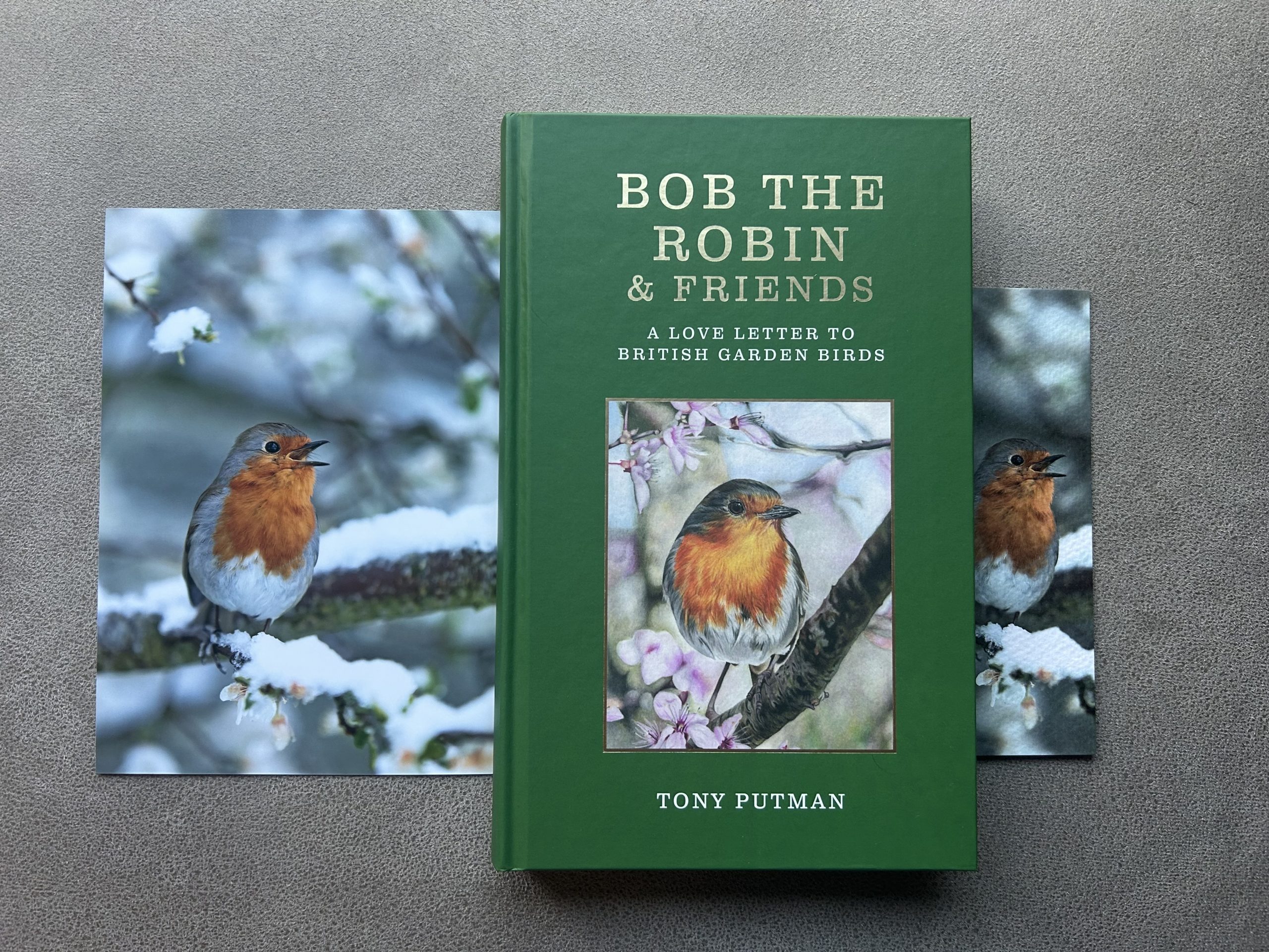Bob Singing in the Snow: Signed Bob the Robin & Friends Book Gift Bundle