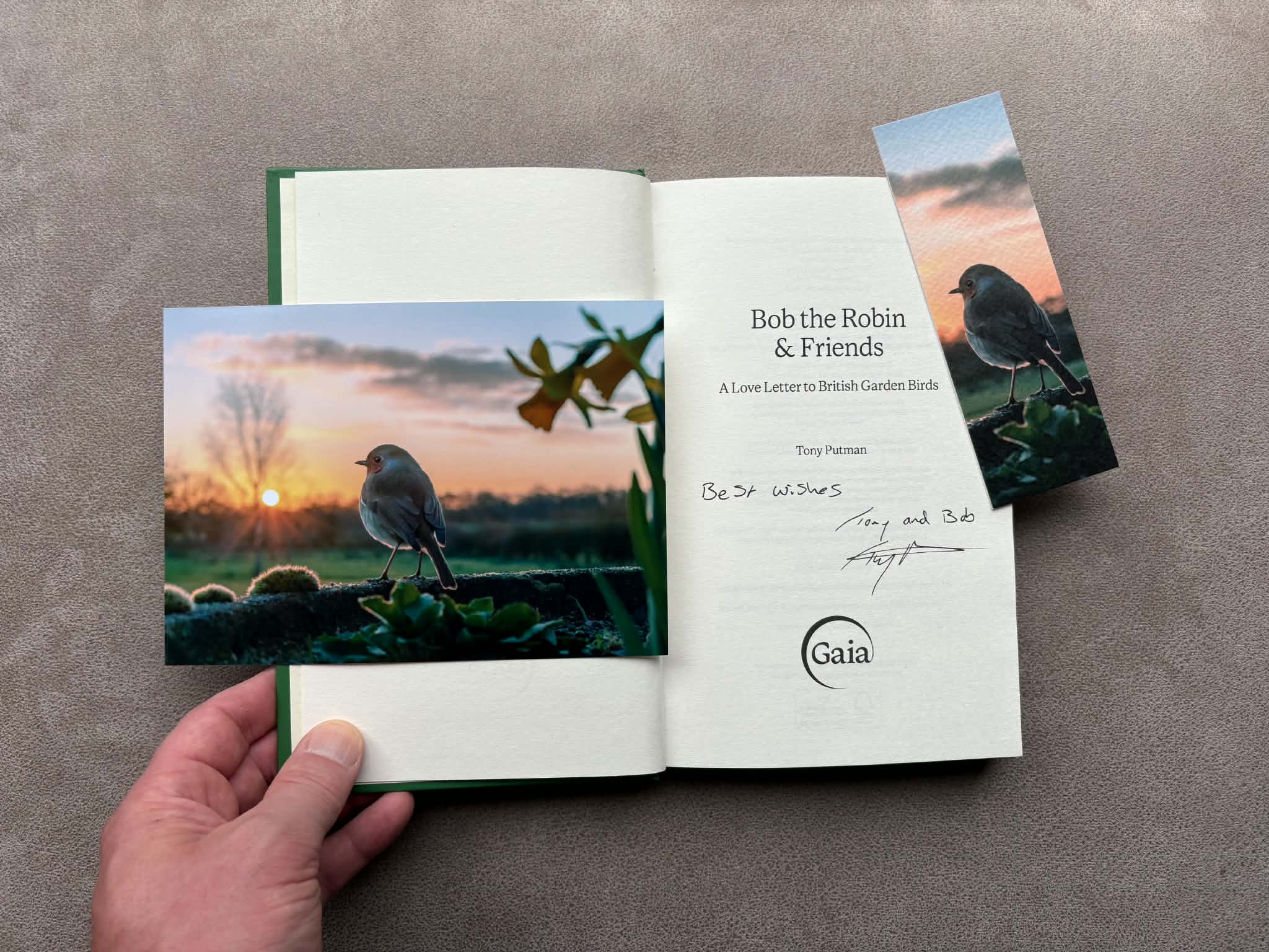 Sunrise with Bob Signed Bob the Robin & Friends bundle