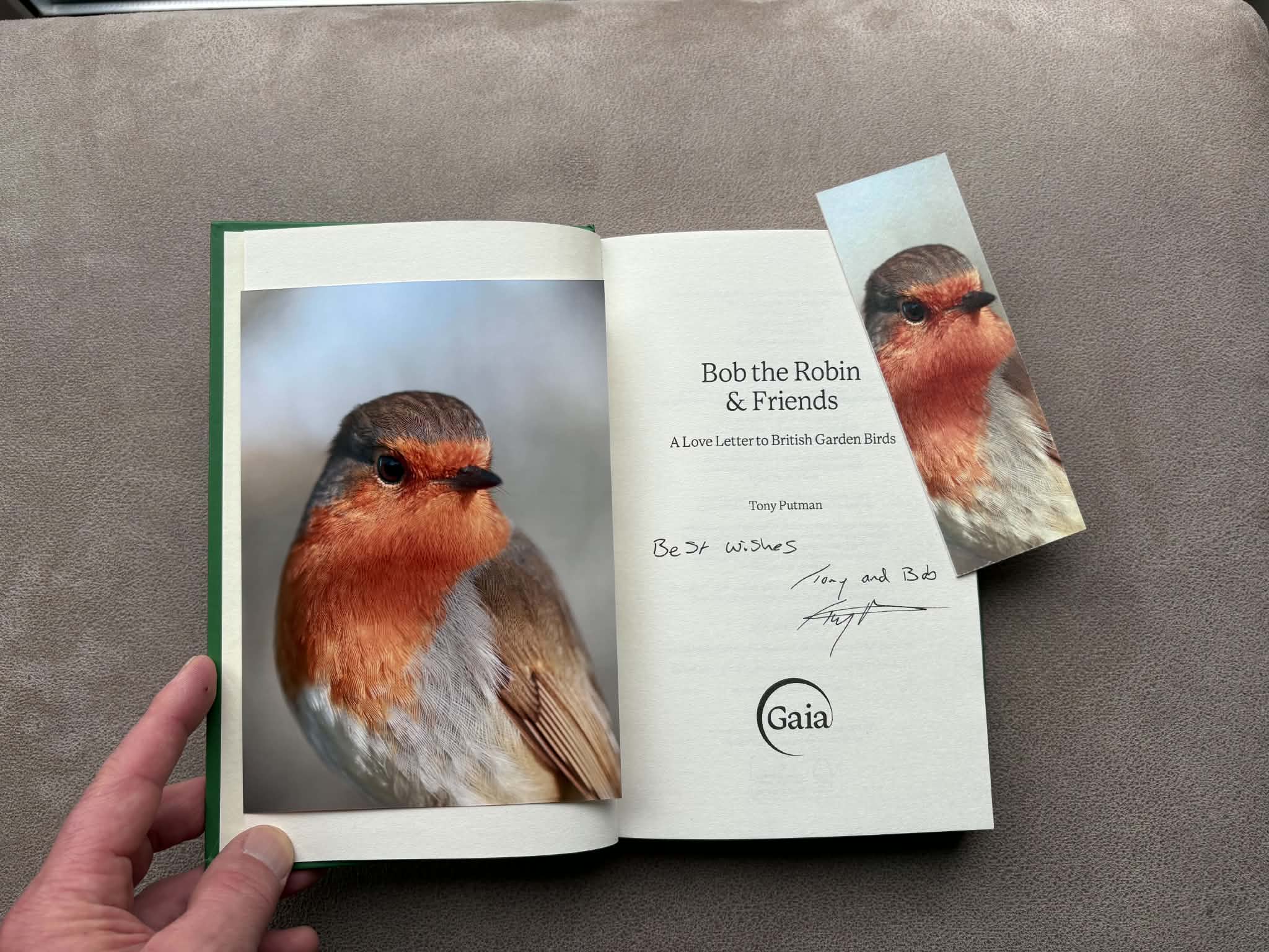 Lucky's Portrait: Signed Bob the Robin & Friends Book Gift Bundle