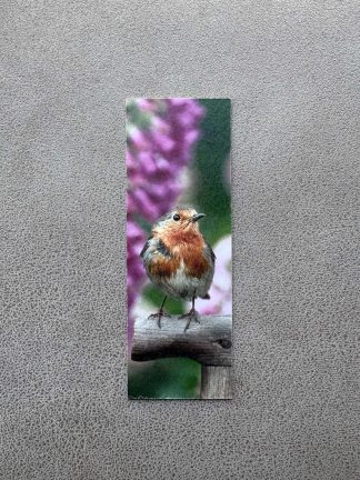 Pip Amongst the Flowers Robin Bookmark